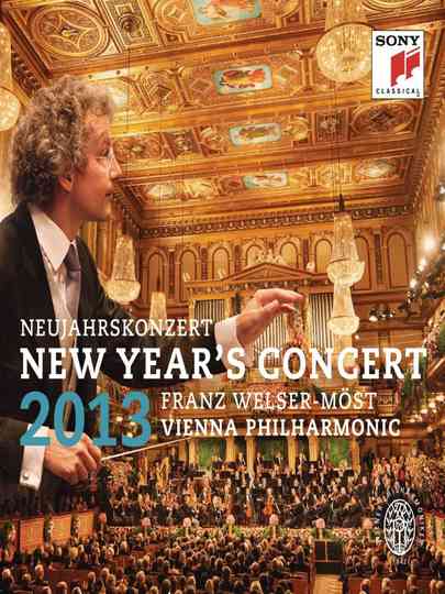 New Years Concert 2013  Vienna Philharmonic Poster