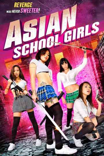 Asian School Girls Poster
