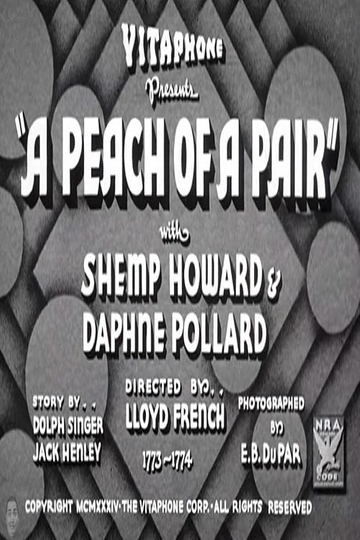 A Peach of a Pair Poster