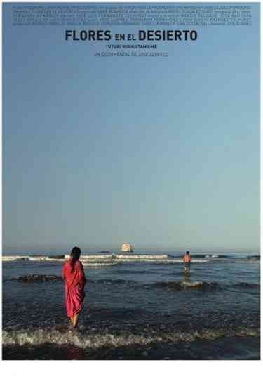 Flores en el desierto Poster