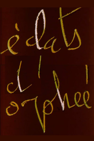 Éclats dOrphée Poster