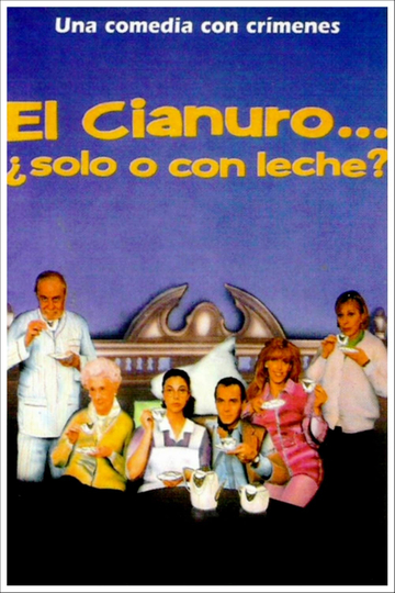 El cianuro solo o con leche Poster