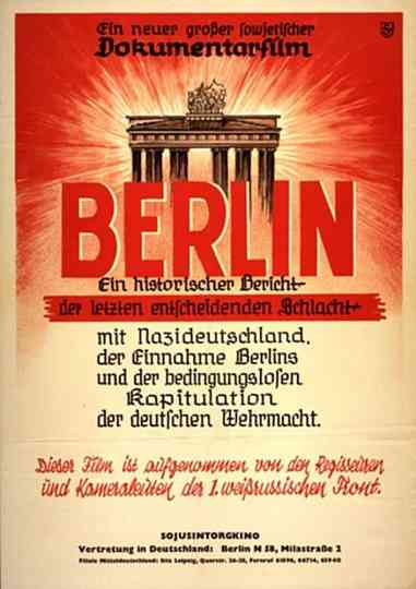 The Fall of Berlin Poster