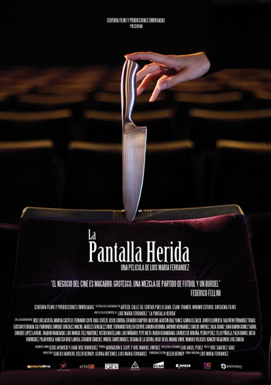 La pantalla herida Poster