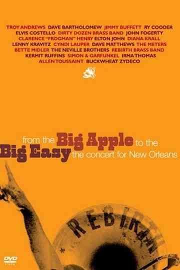 From the Big Apple to the Big Easy The Concert for New Orleans Poster