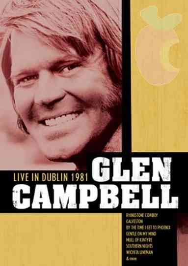 Glen Campbell Live in Dublin Poster