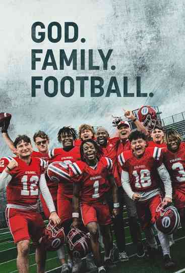 God. Family. Football. Poster