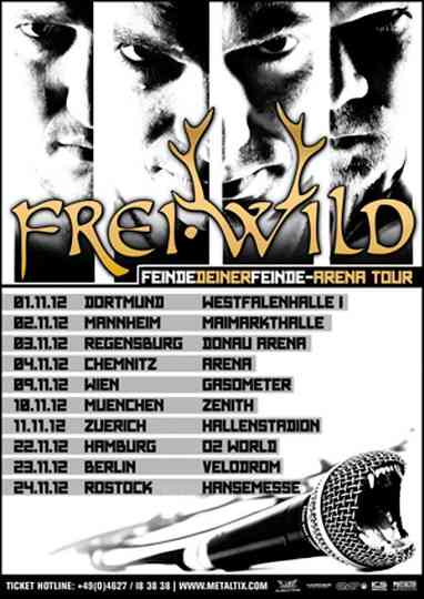 Frei.Wild - Feinde Deiner Feinde Poster