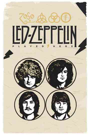 Led Zeppelin Played Here Poster