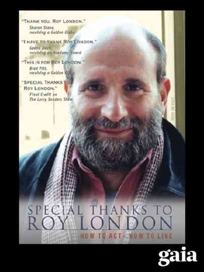 Special Thanks To Roy London Poster