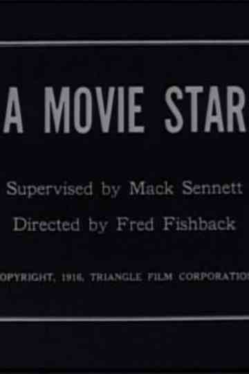 A Movie Star Poster