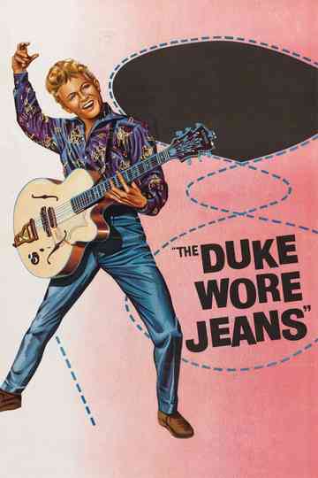 The Duke Wore Jeans Poster