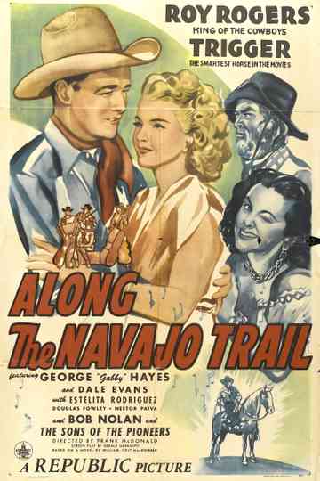 Along the Navajo Trail Poster