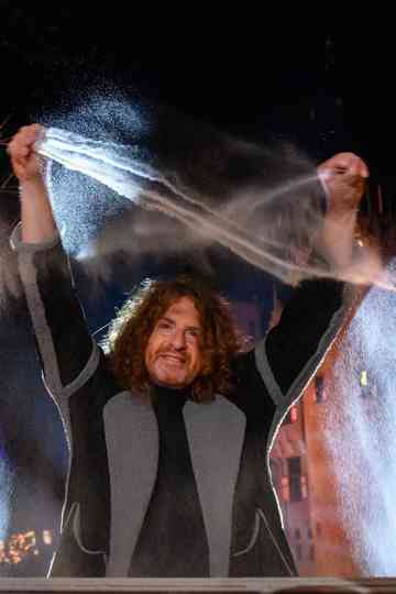 Kerst met de Zandtovenaar poster