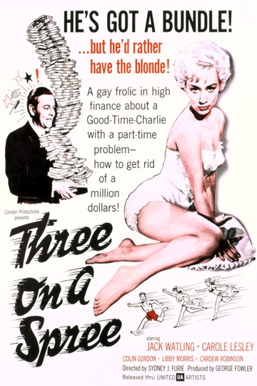 Three on a Spree Poster