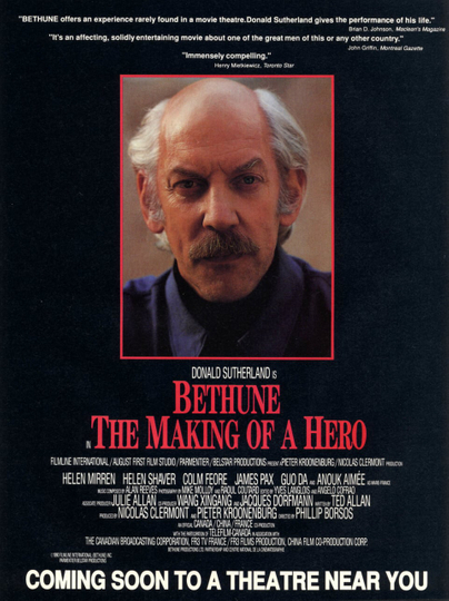 Bethune: The Making of a Hero Poster