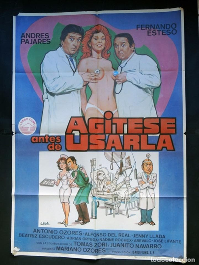 Agítese antes de usarla Poster