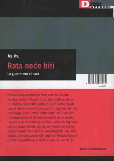 Rata nece biti Poster