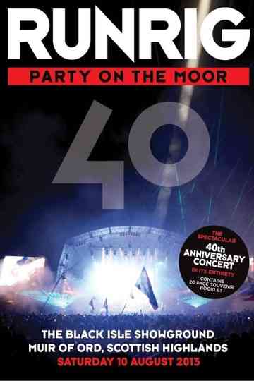Runrig  Party on the Moor Poster