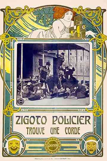 Zigoto, policier, trouve une corde Poster