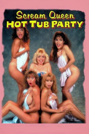 Scream Queen Hot Tub Party Poster