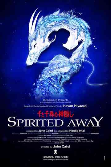 Spirited Away Flying to London Poster
