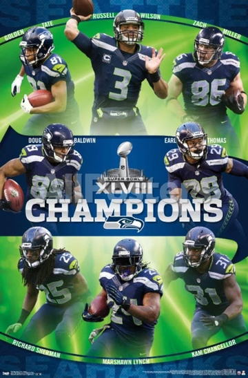 Super Bowl XLVIII Champions Seattle Seahawks