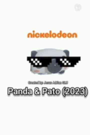Panda y Pato Poster