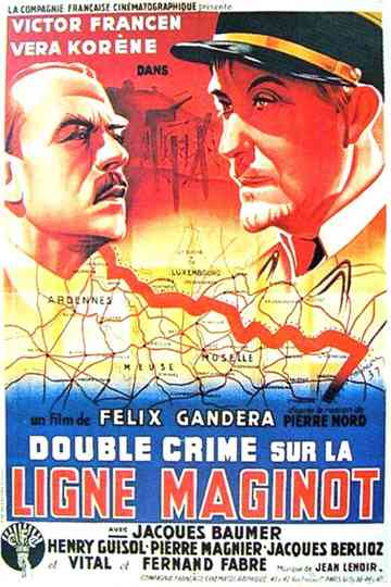 Double Crime in the Maginot Line Poster