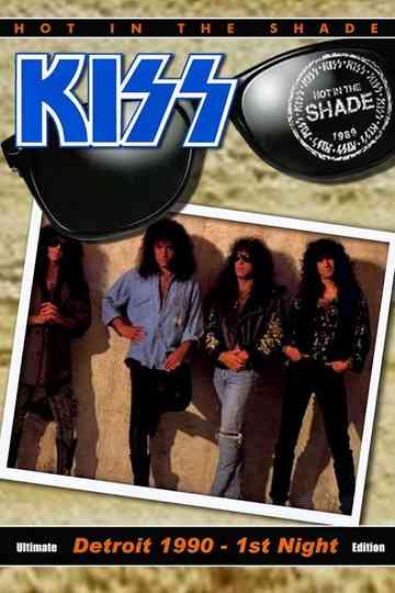 Kiss [1990] Detroit 1990 Poster
