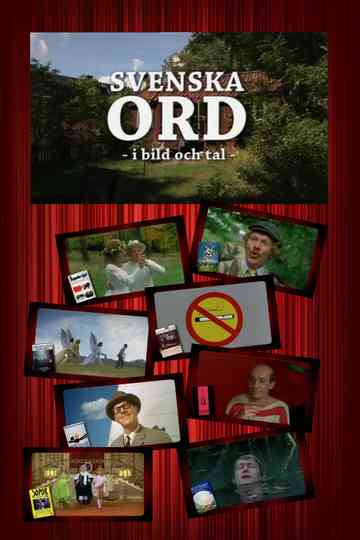Svenska ord i bild och tal Poster