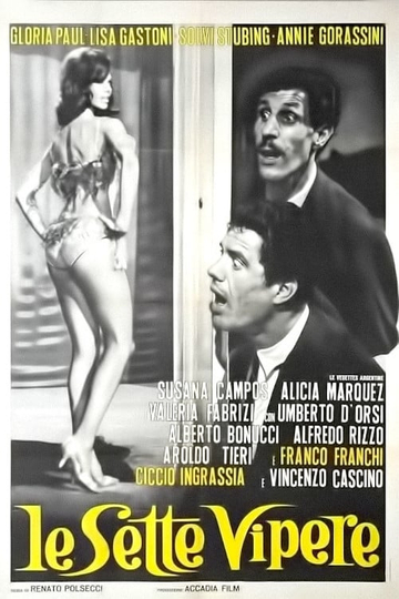 Le sette vipere Il marito latino Poster