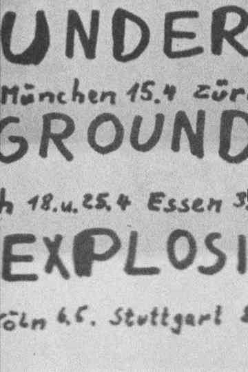 2369 Underground Explosion Poster