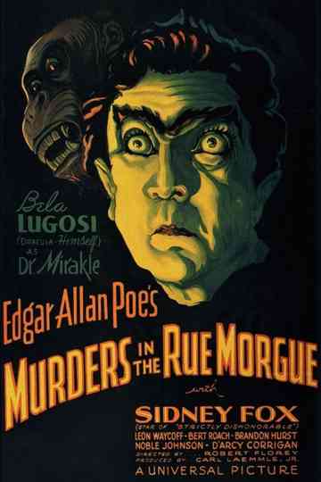 Murders in the Rue Morgue Poster