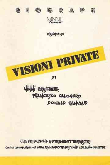 Visioni private Poster