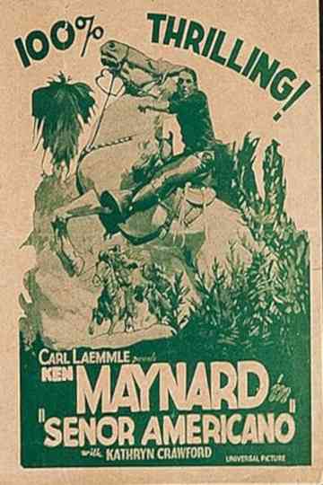 Señor Americano Poster