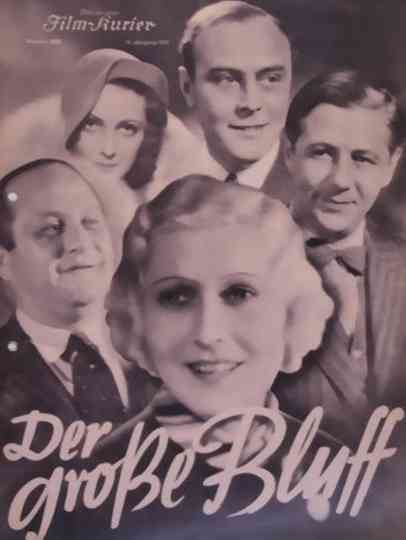 Der große Bluff Poster