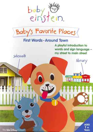 Baby Einstein Babys Favorite Places  First Words  Around Town poster