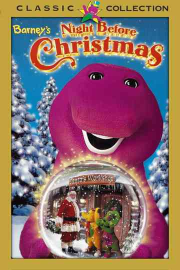 Barney's Night Before Christmas Poster