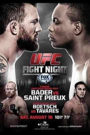 UFC Fight Night 47: Bader vs. St. Preux