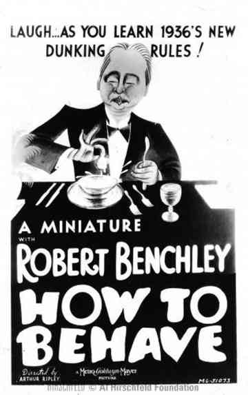 How to Behave Poster