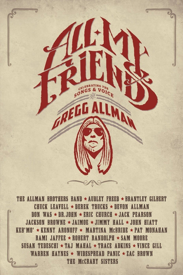 All My Friends  Celebrating the Songs  Voice of Gregg Allman