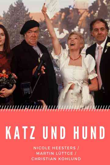 Katz und Hund Poster