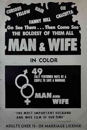 Man & Wife: An Educational Film for Married Adults poster
