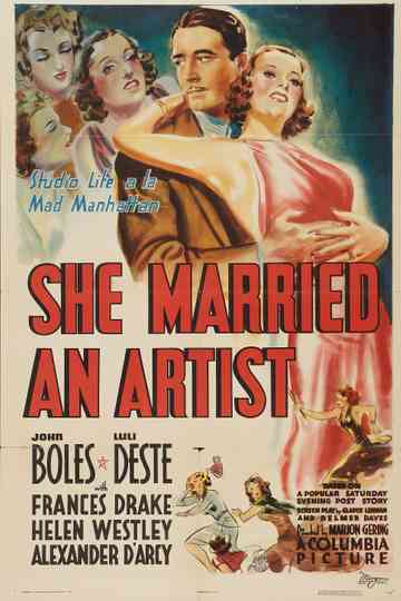 She Married an Artist Poster