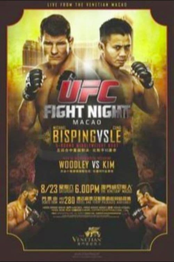 UFC Fight Night 48 Bisping vs Le Poster