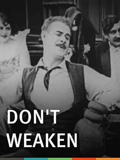 Dont Weaken Poster