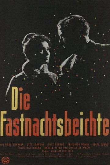 Die Fastnachtsbeichte Poster