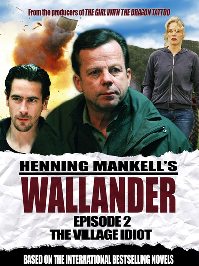 Wallander 02  The Village Idiot Poster