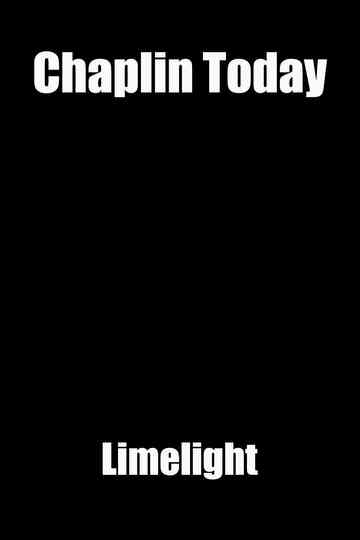 Chaplin Today: 'Limelight' poster